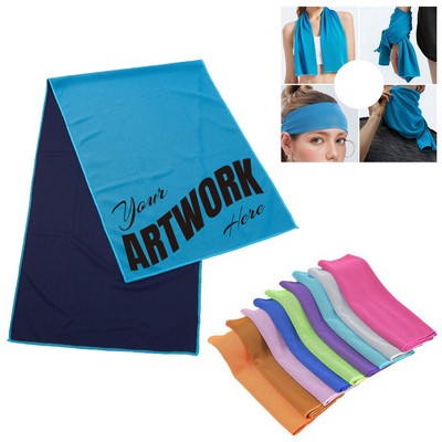 Custom Quick Dry Cooing Towel Sweat Towel Chilly Towel