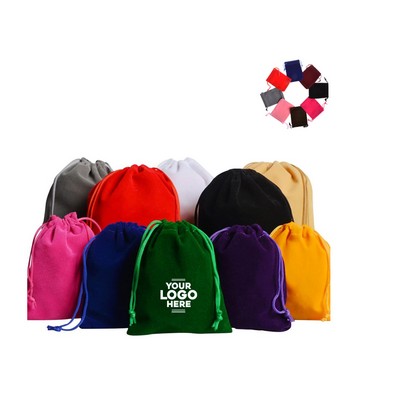 Velvet Jewelry Drawstring Bags