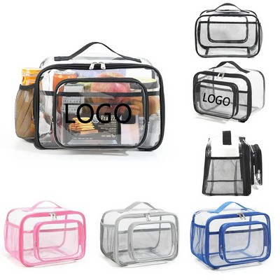 PVC Organizer Lunch Bag