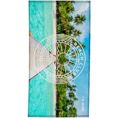 ProColor Double Sided Pure Poly Beach Towel 30" x 60"