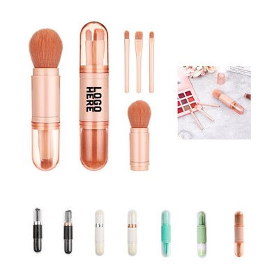 4-in-1 Makeup Brush Set