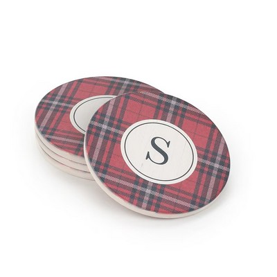 Family Plaid Coasters