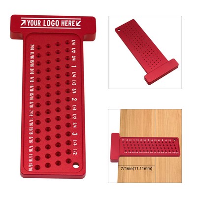 4'' Woodworking Scriber Ruler