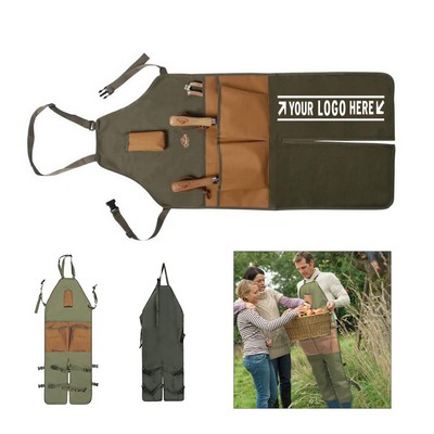 Gardening Apron with Leg Protection