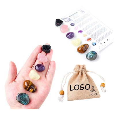 Healing Crystal Chakra Stones Set