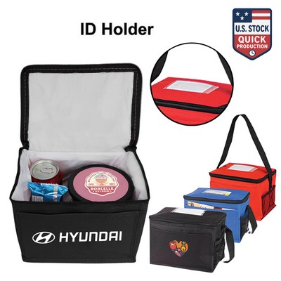 SnackShell 6-Can ID Cooler Bag