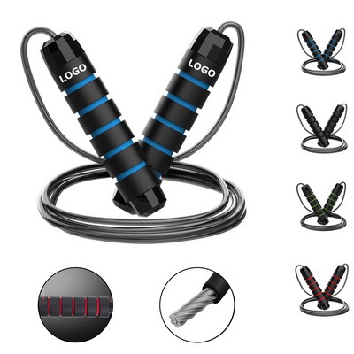 Adjustable Steel Jump Rope For Home Exercise