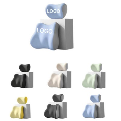 Car Headrest And Waist Rest