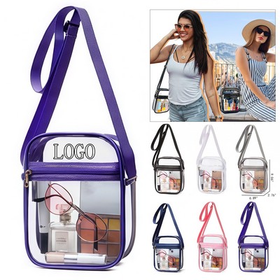 Clear PVC Sling Bag