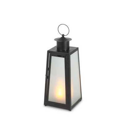 Everlasting Glow Fireglow Black Metal Lantern