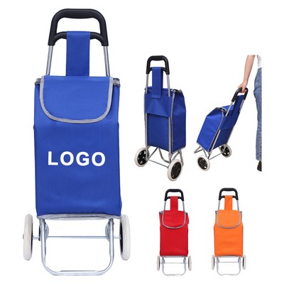 Foldable Shopping Cart with Wheels