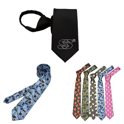 Full Color Custom Polyester Necktie for Men