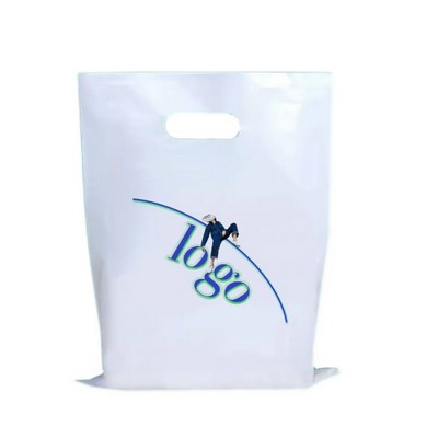 Recyclable Reinforced Handle Plastic Bag