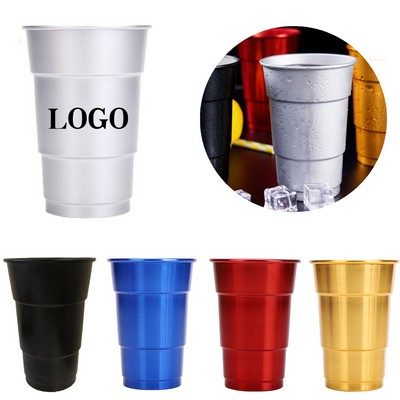 17 Oz. Aluminium Beer Drinking Cup