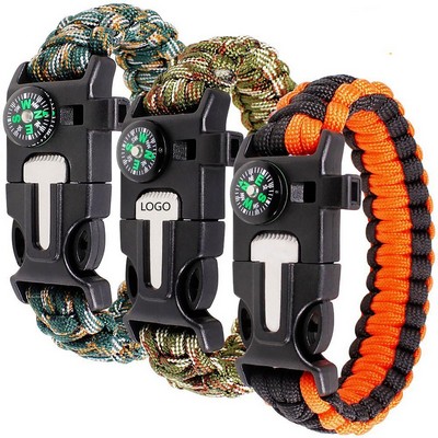 Outdoor Survival Wristbands Strap