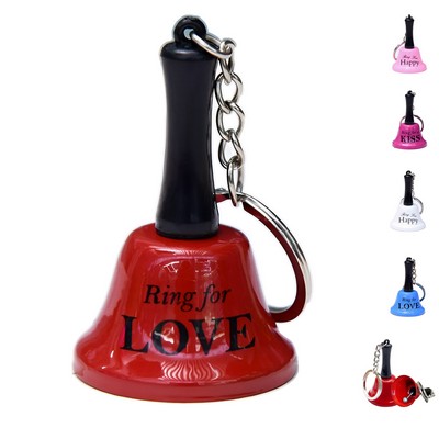 Hand Bell Ring Key Chain