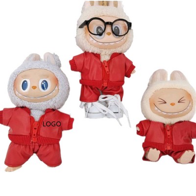 Red Leather Jacket Set