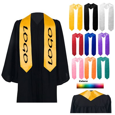 Graduation Stole/Sash With Trim
