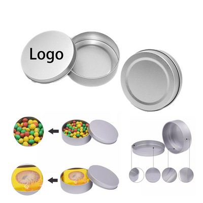 Round Tinplate Multi-Purpose Gift Container
