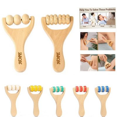 Wooden Massage Roller
