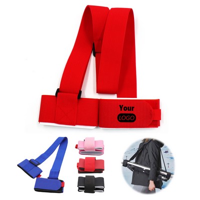 Ski and Snowboard Carrying Strap Pole Carrier
