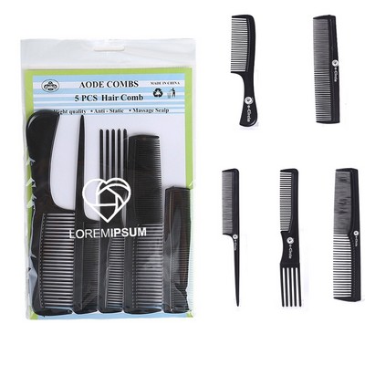 5 Pieces Hair Cutting Comb