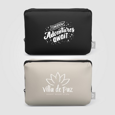 Malmö rPET Multi Pocket Zippered Utility Pouch - 2L - Silkscreen