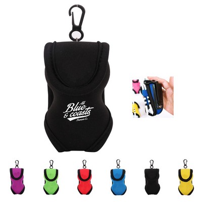 Neoprene Golf Pouch