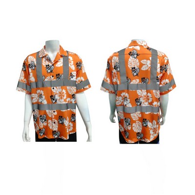 Hi Viz Hawaiian Camp Shirt