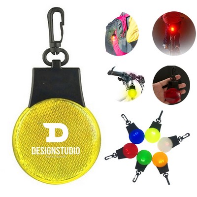 Backpack Walking Bike Safety Warning Light