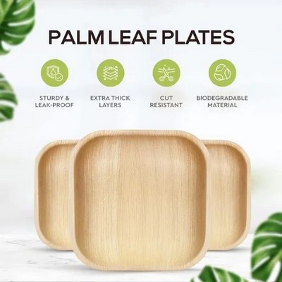 Wholesale Eco-Friendly Palm Leaf Plates
