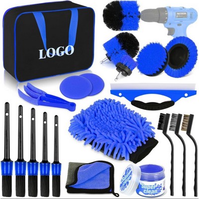 Car Wash Cleaning Tool Set(20 Pieces)