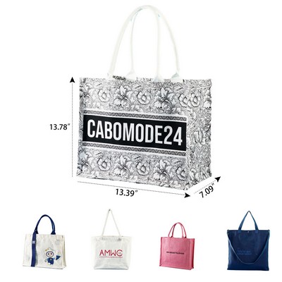 Canvas Shopping Bag