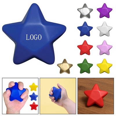 Star-Shaped Foam Stress Ball Toy