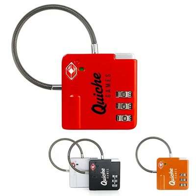 3 Digit Password Steel Combination Locks
