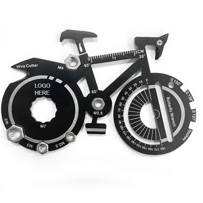 20-In-1 Bicycle Flat Wallet Multitool Card