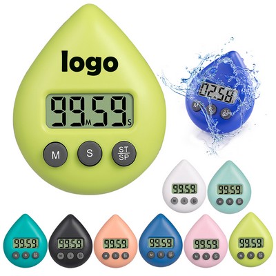 Waterproof Timer For Bathroom With Suction Cup