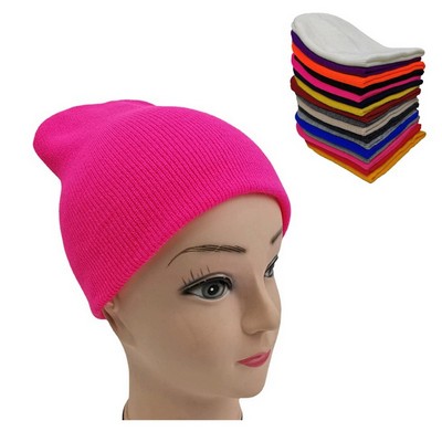 Adult Knit Beanie Cap