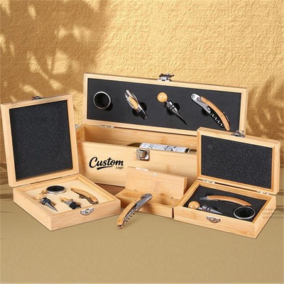Bamboo Wine Set-2-5-Piece