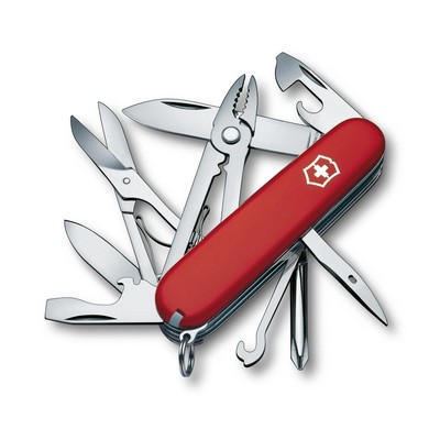 Deluxe Tinker 17 Function Swiss Army Knife - Red
