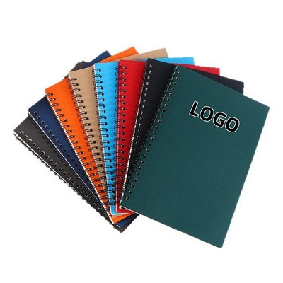 Vintage Kraft Paper Spiral Bound Notebook