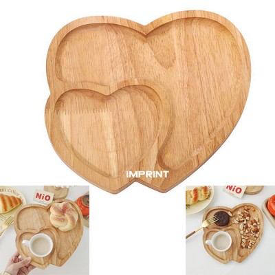 Heart-Shaped Breakfast Tray