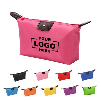 Water-resistant Nylon Fabric Cosmetic Bag