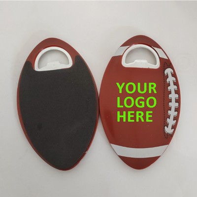 American Football Shaped Bottle Opener