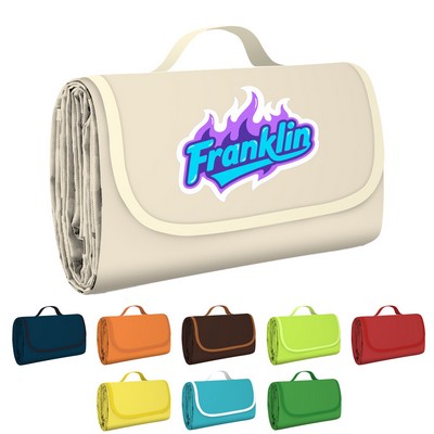 MOQ20 Foldable Oxford PVC Picnic Mat