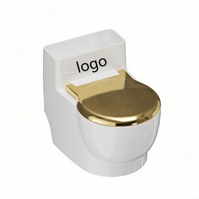 Modern Chinese Style Wall-Mount Ashtray – Large Covered Trash Can Design with Lid