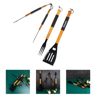 Stainless Steel Grilling Tool Set