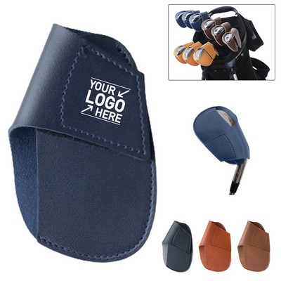 Premium PU Leather Golf Putter Headcover