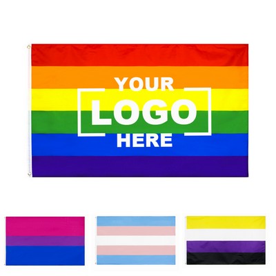 3x5' Pride Flag (Ocean)