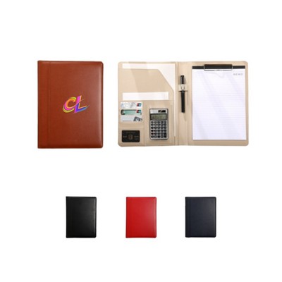 PU A4 Leather Portfolio